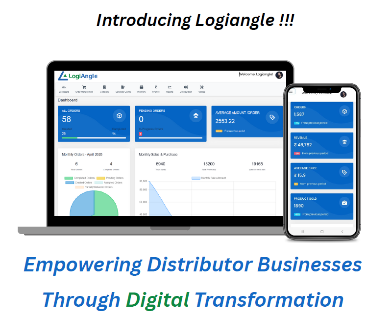 Logiangle - Distributor Management Software | Sales force software