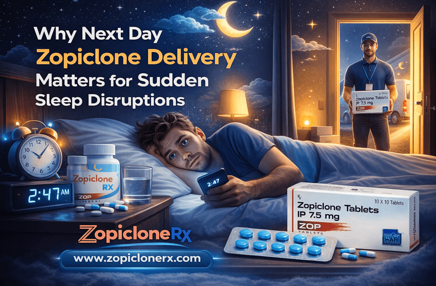 Why Next Day Zopiclone Delivery Matters for Sudden Sleep Disruptions - Red Wing News