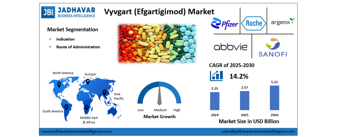 Vyvgart Market Size, Trends, Growth Report (2030) | Jadhavar Business Intelligence