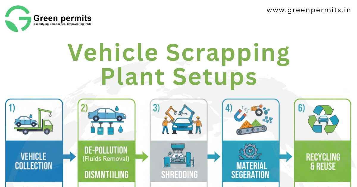 Vehicle Scrapping Plant Setups - Green Permits