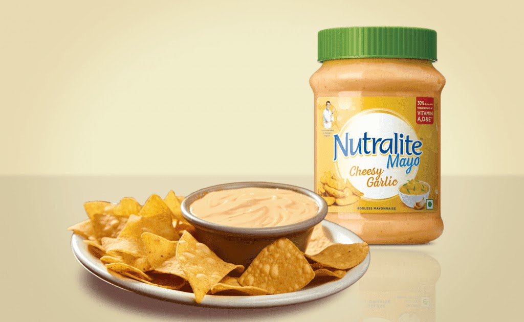 Nutralite - Where Delicious Taste Meets Healthier Living: Cheesy Garlic Mayo for Easy and Flavourful Meals